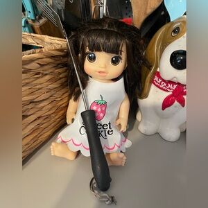 Sweet Cookie Doll with White Dress